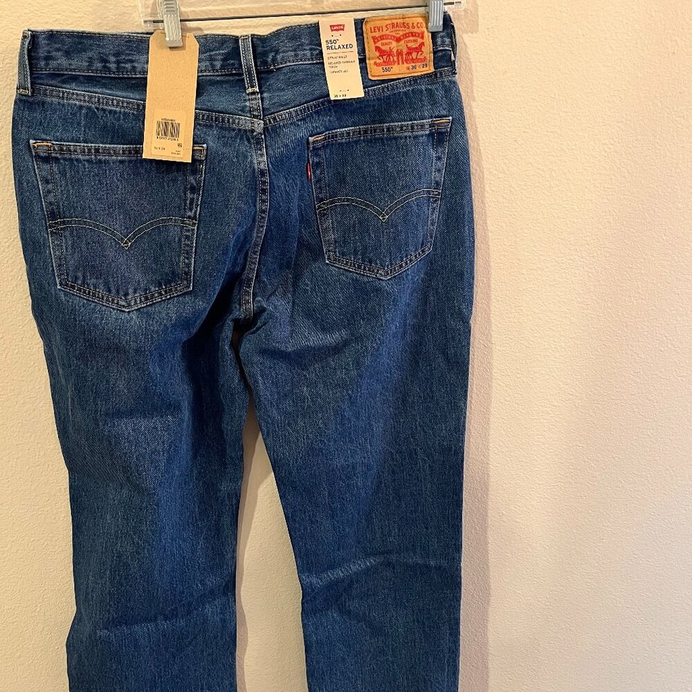 Levi's 550 36x29 New with Tags